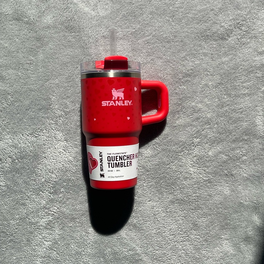 Stanley valentines 20oz Red Quencher Tumbler
